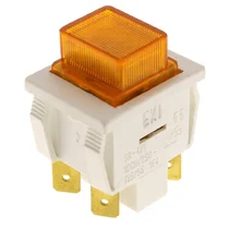 Przełącznik z kontrolką do lodówki Whirlpool / Indesit / Ariston / Hotpoint 481227618331 C00327277