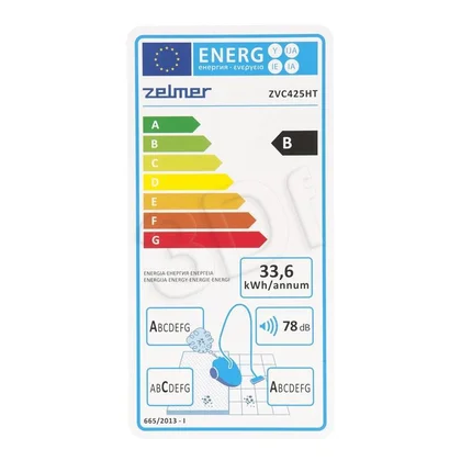 Odkurzacz workowy Zelmer Jupiter ZVC425HT 1000 W szampański metalik