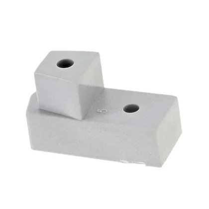 Dolny odbój drzwi do lodówki Electrolux / AEG srebrny 33,7 x 14,5 mm