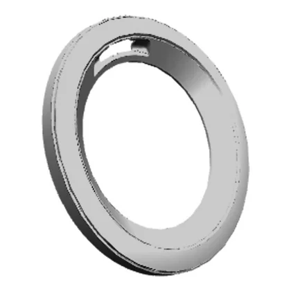 Futryna przednia drzwi do pralki Electrolux / AEG srebrna Ø464 mm