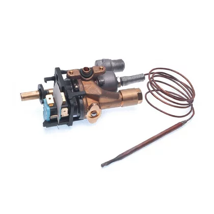 Termostat z zaworem do piekarnika gazowego Ariston / Indesit / Hotpoint / Whirlpool C00084906 482000022726
