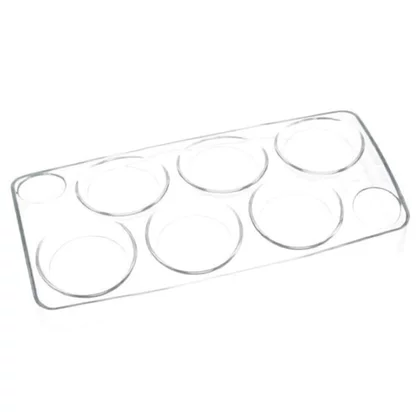 Półki na drzwi różni producenci Pojemnik na jajka do lodówki Electrolux / AEG przezroczysty 8996711643164
