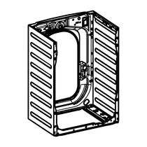 Obudowa tylna do pralki Electrolux / AEG biała 8086571117
