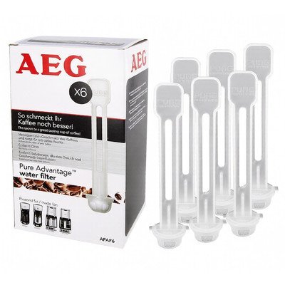 Filtry wody do ekspresu do kawy Electrolux / AEG APAF6 6 szt. 9001672899