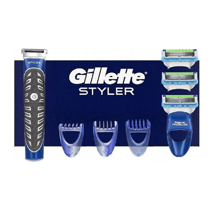 Trymer i maszynka do golenia Gillette Fusion ProGlide Styler z żelem do golenia