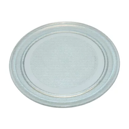 Talerz szklany do kuchenki mikrofalowej Amica 24,5 cm spód płaski 1016485