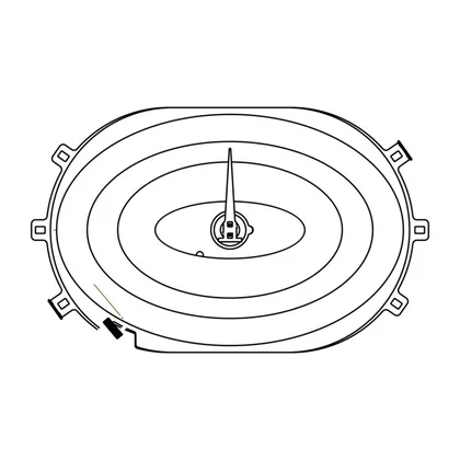 Cewka indukcyjna kompletna do płyty Electrolux / AEG 3572430514