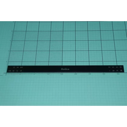 DFM 626 Wklejka panelu sterowania do zmywarki Amica 1047988