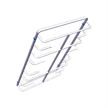 Ruszt boczny czarny do płyty gazowej Electrolux / AEG 3546556014
