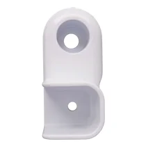 Lewy ogranicznik płyty parownika do lodówki Ariston / Indesit / Hotpoint / Whirlpool biały KRF3100-3300 C00043838 482000026530 C00509104 488000509104