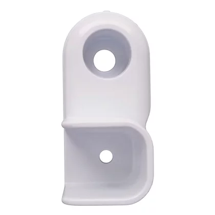 Lewy ogranicznik płyty parownika do lodówki Ariston / Indesit / Hotpoint / Whirlpool biały KRF3100-3300 C00043838 482000026530 C00509104 488000509104