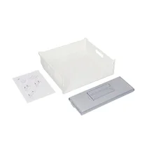 Półki na drzwi różni producenci Skrzynia zamrażarki do chłodziarko-zamrażarki Electrolux / AEG w zestawie 692,444 x 153,5 mm