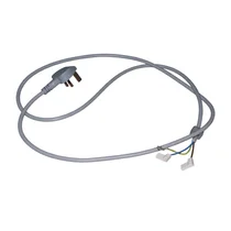 Elementy elektryczne do pralek r Kabel zasilający UK do pralki i pralko-suszarki Amica 1037704