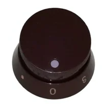 Pokrętło brązowe do płytki grzejnej elektrycznej Amica 9043098