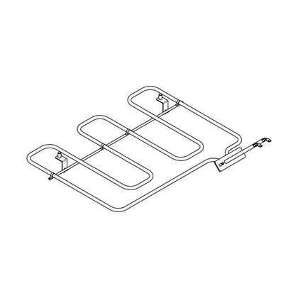 Górna podwójna grzałka do piekarnika Electrolux / AEG 230 V 1200 W