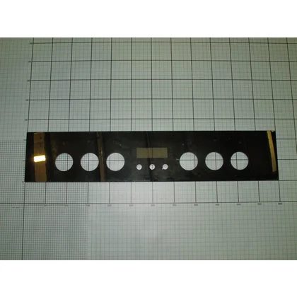 Elementy obudowy Front przedni do kuchenki Amica czarny bez logo 9040398