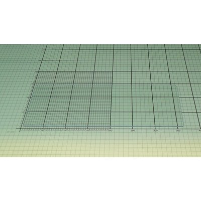 Półka szklana 360x140x3 chłodziarko-zamrażarki Amica (1035729)