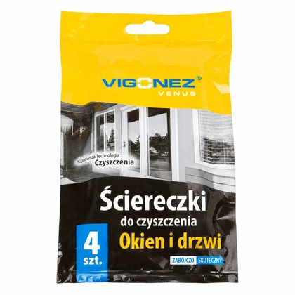 Ściereczki do czyszczenia okien i drzwi