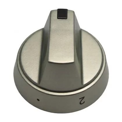 Pokrętło srebrne do kuchenki Amica E454.00/09.1139.00 8032054