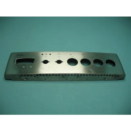 Elementy obudowy Panel przedni inox do kuchenki Amica G5E3 Te z logo Amica 2514 9024625