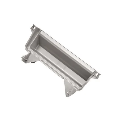 Uchwyt z dźwignią drzwi do zmywarki Electrolux / AEG inox 1172122101