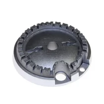 Kołpak palnika średniego do płyty gazowej Whirlpool / Indesit / Ariston / Hotpoint 64/75 mm 481236078136 C00313807