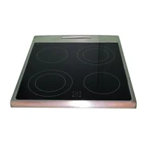 Płyta ze szkła ceramicznego z ramą do kuchenki Amica 9065345