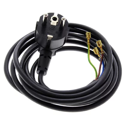 Wyłączniki, termometry, żarówki, Kabel zasilający do lodówki Whirlpool / Indesit / Ariston / Hotpoint 2450 mm 480132101855 C00323592