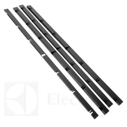 Panel wyrównujący drzwi do zmywarki Electrolux / AEG czarny 4 sztuki 1118383049