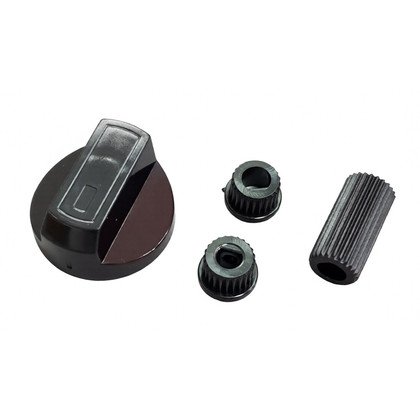 Pokrętło uniwersalne do piekarnika i kuchenki Domax czarne 6-8 mm 216001