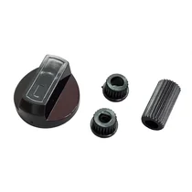Pokrętło uniwersalne do piekarnika i kuchenki Domax czarne 6-8 mm 216001