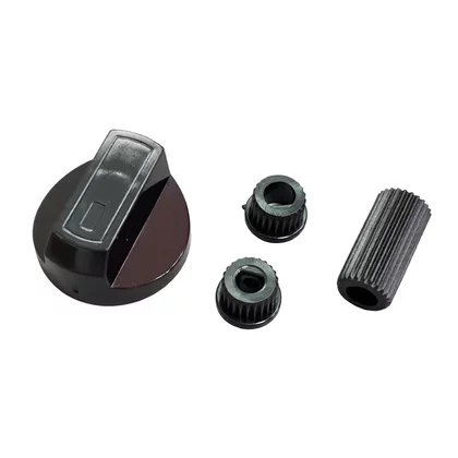 Pokrętło uniwersalne do piekarnika i kuchenki Domax czarne 6-8 mm 216001