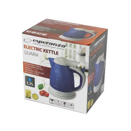 Czajnik elektryczny Esperanza Guaira EKK005B 1,7 l 2200 W niebieski