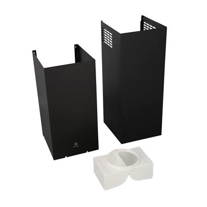 Zespół komina obudowa okapu Electrolux AEG LFT819K 140291244014 czarny oryginał