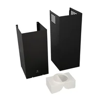 Zespół komina obudowa okapu Electrolux AEG LFT819K 140291244014 czarny oryginał