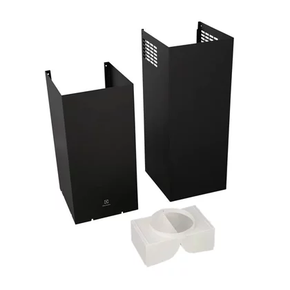 Zespół komina obudowa okapu Electrolux AEG LFT819K 140291244014 czarny oryginał