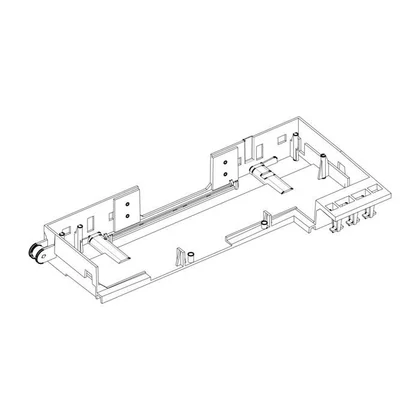 Górna pokrywa modułu sterującego do lodówki Electrolux / AEG 2425226061