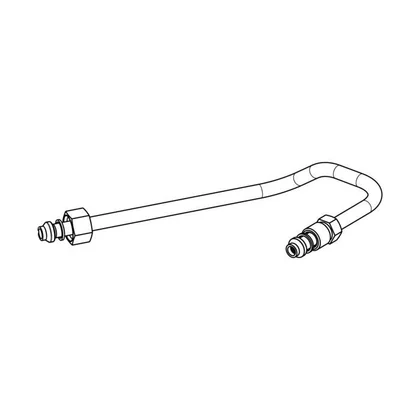 Prawa rurka zaworu gazu do płyty gazowej Electrolux / AEG 3541407015