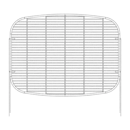 Ruszt do piekarnika Electrolux / AEG 301,5 x 221 mm 3546445010