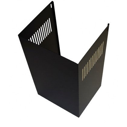 Maskownica górna komina okapu Amica czarna 187 x 218 x 400 mm 1037801