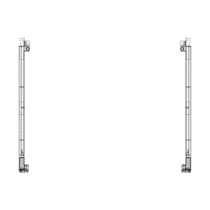 Zestaw szyby drzwi piekarnika Electrolux / AEG 594 x 466 mm