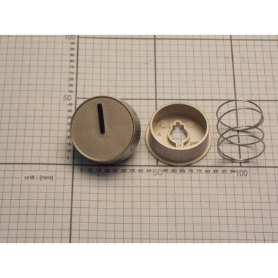 Pokrętło CODE2/09.10239.00 srebrne (9050618)