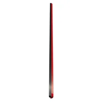 Elementy obudowy Listwa tylna aluminiowa czarna z taśmą do płyty gazowej Amica 9026088
