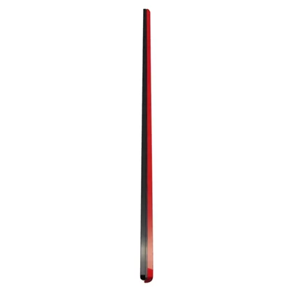 Płyty gazowo - ceramiczne Listwa tylna aluminiowa czarna z taśmą do płyty gazowej Amica 9026088