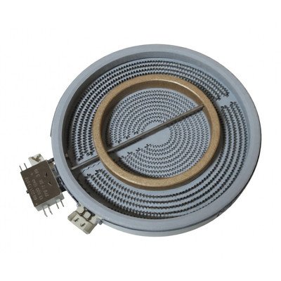 Części zamienne GORENJE Podwójna płytka grzejna szybkogrzejna do płyty ceramicznej Gorenje / Hisense 210/120S 2200 W / 800 W 230 V 553894