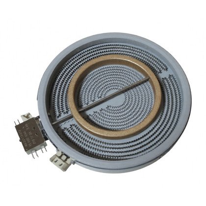 Części zamienne GORENJE Podwójna płytka grzejna szybkogrzejna do płyty ceramicznej Gorenje / Hisense 210/120S 2200 W / 800 W 230 V 553894