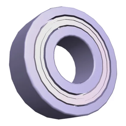 Silnik indukcyjny z magnesem do pralki Electrolux / AEG 195 V 1133 Hz Ø25.26 F