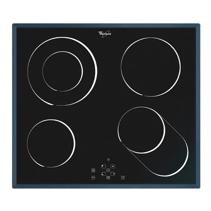Szyba vitroceramiczna do płyty grzewczej Whirlpool AKT 820/BA bez grzałek 481244039955 C00459466