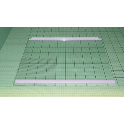 Półka szklana z ramkami do lodówki Amica 480 x 390 x 4 mm 1036391
