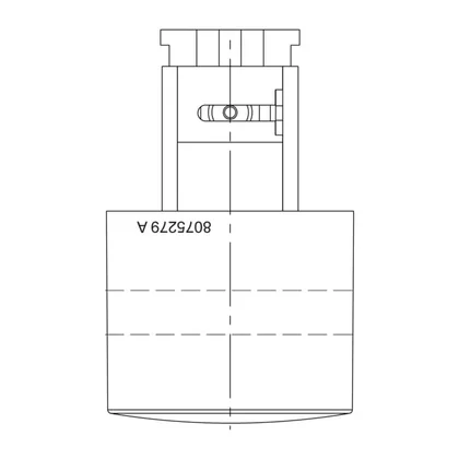Pokrętło termostatu do piekarnika, kuchenki i płyty grzejnej Electrolux / AEG 8075279011